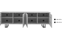 Anrichte Luuk 4 Türen