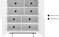 Aufbewahrungsschrank Verona