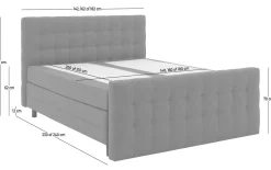 Boxspring Briljant Royal incl. voetbord