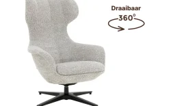 Draaifauteuil Piemonte met schommelfunctie