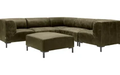 Ecksofa Marshall mit Hocker