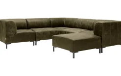 Ecksofa Marshall mit Hocker
