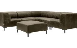 Ecksofa Marshall mit Hocker