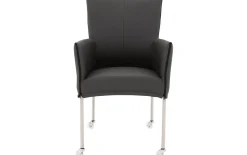 Esszimmerstuhl Funk - Edelstahl Beine