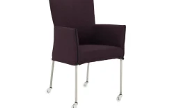 Esszimmerstuhl Funk - Edelstahl Beine