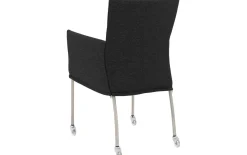 Esszimmerstuhl Funk - Edelstahl Beine