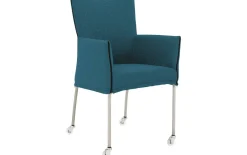 Esszimmerstuhl Funk - Edelstahl Beine