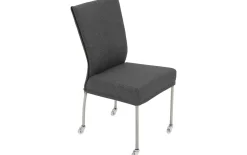 Esszimmerstuhl Funk - Edelstahl Beine