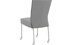 Esszimmerstuhl Funk - Edelstahl Beine