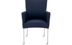 Esszimmerstuhl Funk - Edelstahl Beine