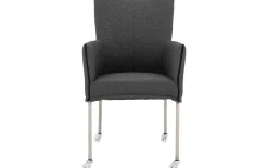 Esszimmerstuhl Funk - Edelstahl Beine