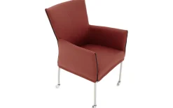 Esszimmerstuhl Funk - Edelstahl Beine