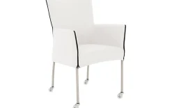 Esszimmerstuhl Funk - Edelstahl Beine