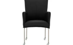 Esszimmerstuhl Funk - Edelstahl Beine