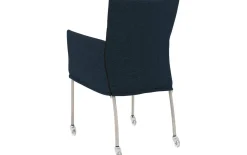 Esszimmerstuhl Funk - Edelstahl Beine