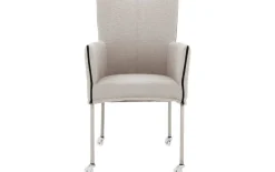 Esszimmerstuhl Funk - Edelstahl Beine