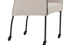 Esszimmerstuhl Funk - schwarze Beine