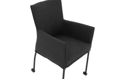 Esszimmerstuhl Funk - schwarze Beine