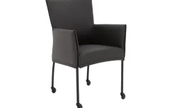 Esszimmerstuhl Funk - schwarze Beine