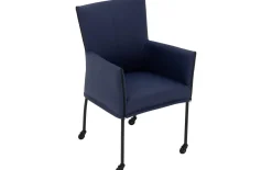 Esszimmerstuhl Funk - schwarze Beine