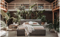 Gestoffeerd Bedframe Bolzano