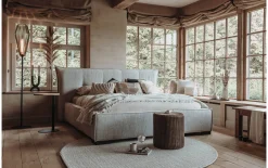 Gestoffeerd Bedframe Bolzano