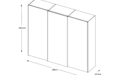 Kledingkast Big Choice Type 41 163