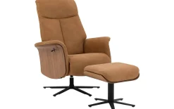 Relaxfauteuil Sassari inclusief hocker
