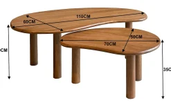 Salontafel Elan - Set van 2