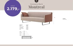 Sitzsofa Montreal