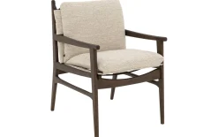 Stoel Alison met massief houten frame