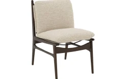 Stoel Alison met massief houten frame