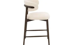 Stoel Diede met massief houten frame