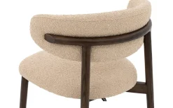 Stoel Diede met massief houten frame