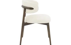 Stoel Diede met massief houten frame