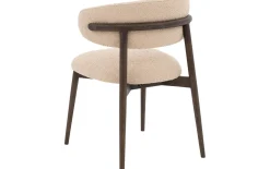 Stoel Diede met massief houten frame