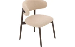 Stoel Diede met massief houten frame