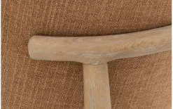 Stoel Diederik met massief houten frame