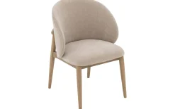 Stoel Diederik met massief houten frame