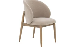 Stoel Diederik met massief houten frame