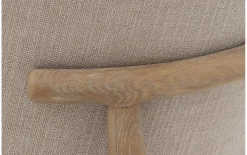 Stoel Diederik met massief houten frame