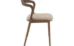 Stoel Laura met massief houten frame