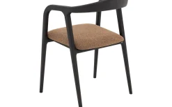 Stoel Laura met massief houten frame