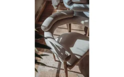 Stoel Splinter met massief houten frame