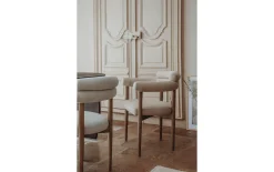 Stoel Splinter met massief houten frame