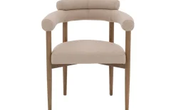 Stoel Splinter met massief houten frame