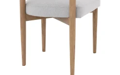 Stoel Splinter met massief houten frame